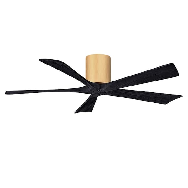 Matthews Fan Company Irene-5H 52 in. 6 Fan Speeds Ceiling Fan in Brown with Remote and Wall Control Included