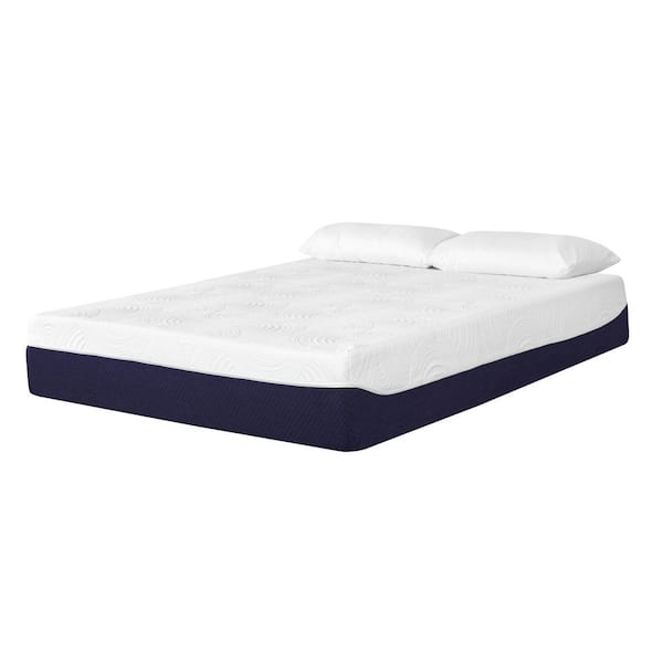 PRIMO INTERNATIONAL Allure King Medium Gel Memory Foam 14 in. Mattress w/2 Pillows