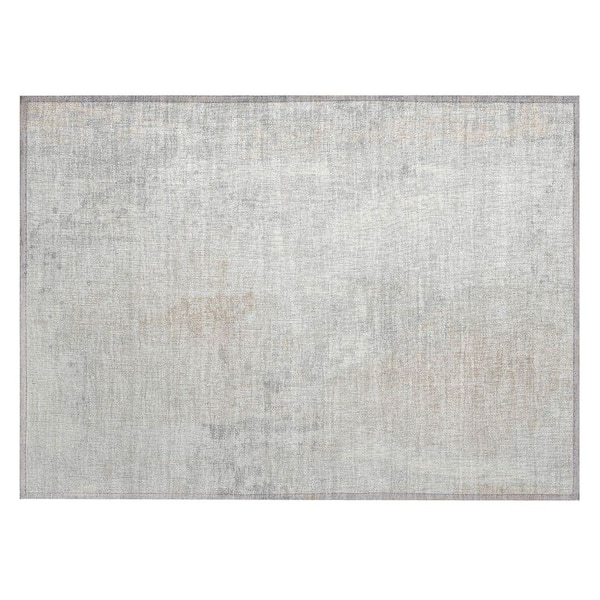 Chantille Machine Washable Indoor/Outdoor Abstract ACN1840 Ivory 2 ft. x 3 ft. Accent Rug
