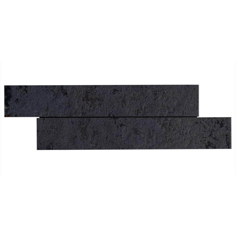 Mantis Black Gold 2.4 in. x 0.35 in. Matte Porcelain Floor and Wall Tile Sample -  Ivy Hill Tile, EXT3RD107297