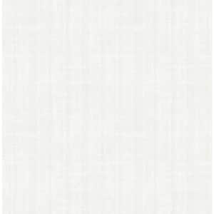 White Linen Wallpaper