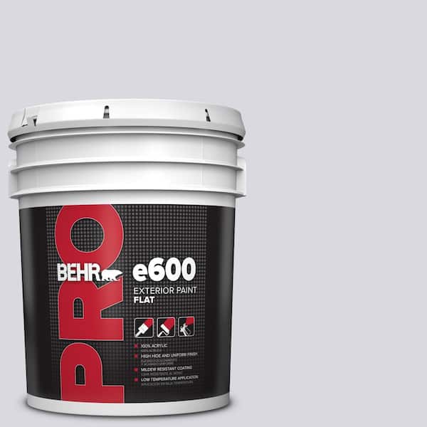 BEHR PRO 5 gal. #MQ3-30 Petal Tip Flat Exterior Paint