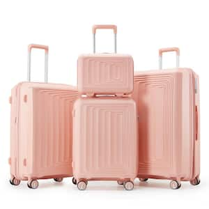 4-Piece Luggage Set (14/20/24/28), Hard Shell Lightweight TSA Lock Carry on Expandable Suitcase