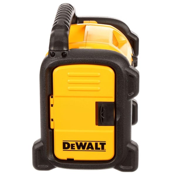 DEWALT 20V MAX Compact Corded Cordless Worksite Radio DCR018 The Home  Depot