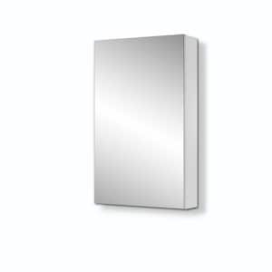 24 in. W. x 30 in. H Large Rectangular Recessed or Surface Mount Medicine Cabinet with Mirror