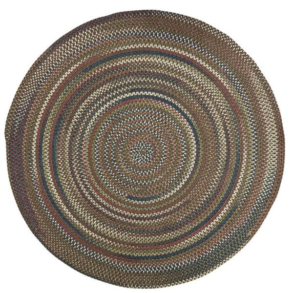 Colonial Mills Cedar Cove Gray 11 ft. x 11 ft. Round Cabin Area Rug