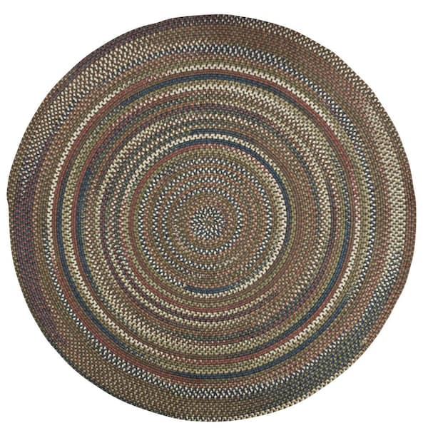 Colonial Mills Cedar Cove Gray 12 ft. x 12 ft. Cabin Round Area Rug