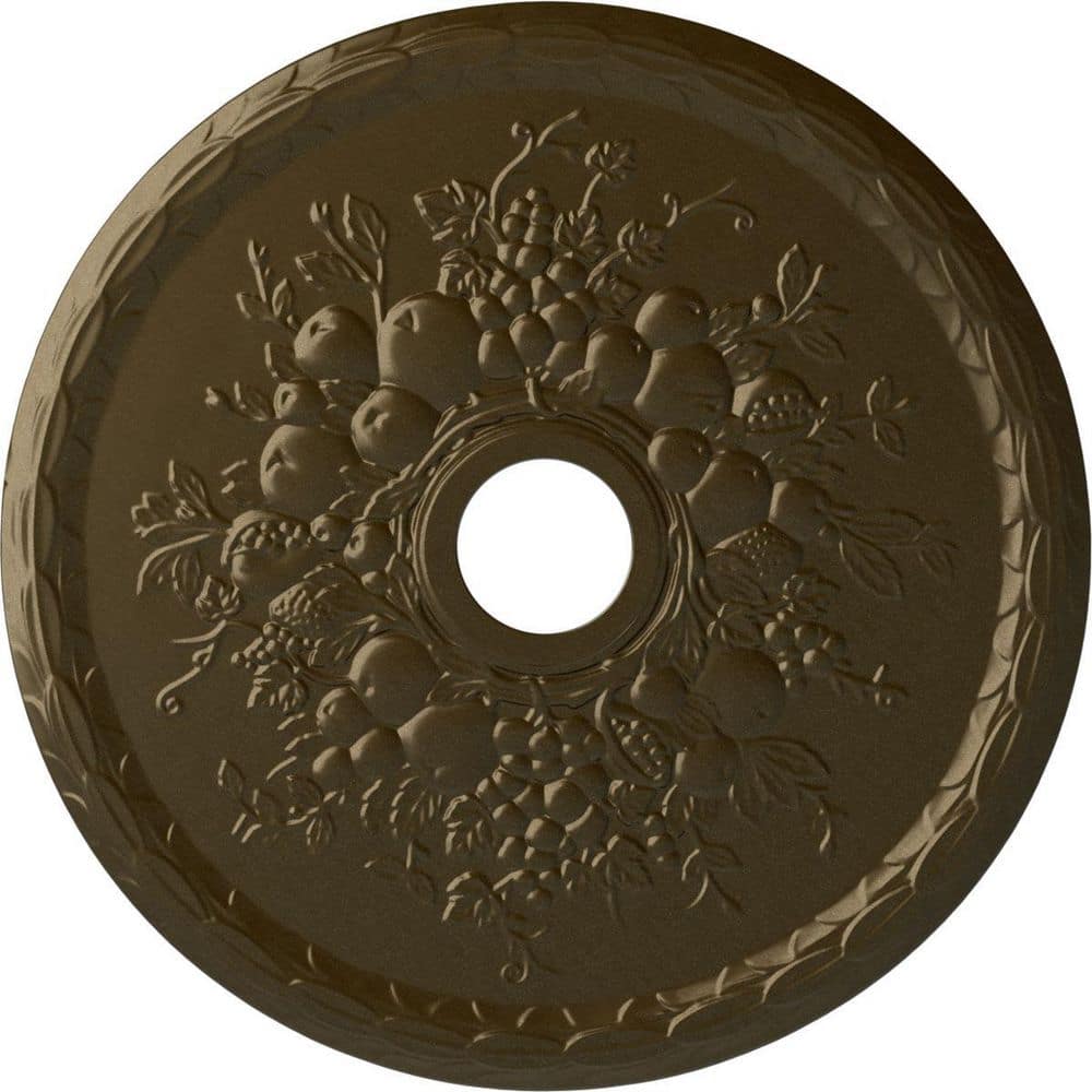 "22-5/8"" x 3-5/8"" ID x 5/8"" Grape Urethane Ceiling Medallion (Fits Canopies upto 3-5/8""), Brass" price history on PriceWatchPro