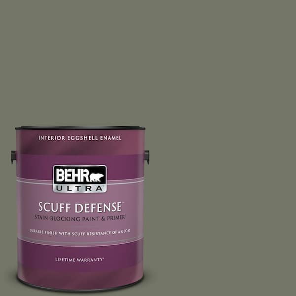 BEHR ULTRA 1 gal. Home Decorators Collection #HDC-AC-20 Halls Of Ivy Extra Durable Eggshell Enamel Interior Paint & Primer