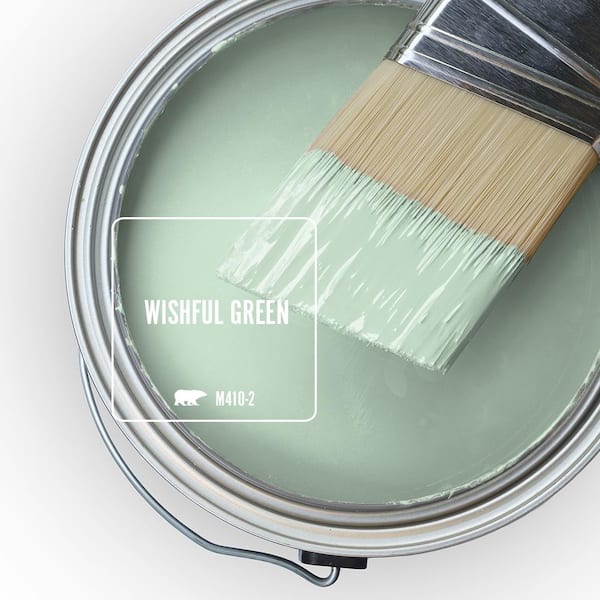 BEHR 6-1/2 in. x 6-1/2 in. M410-2 Wishful Green Extra Durable Flat Peel and  Stick Paint Color Sample Swatch PNSHD056 - The Home Depot