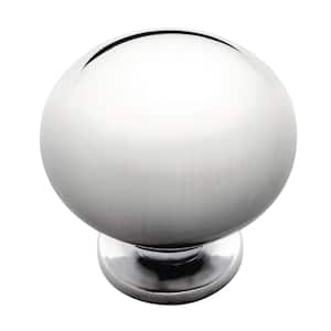 Value Knobs Collection 1-1/4 in. Dia Chrome Finish Cabinet Knob