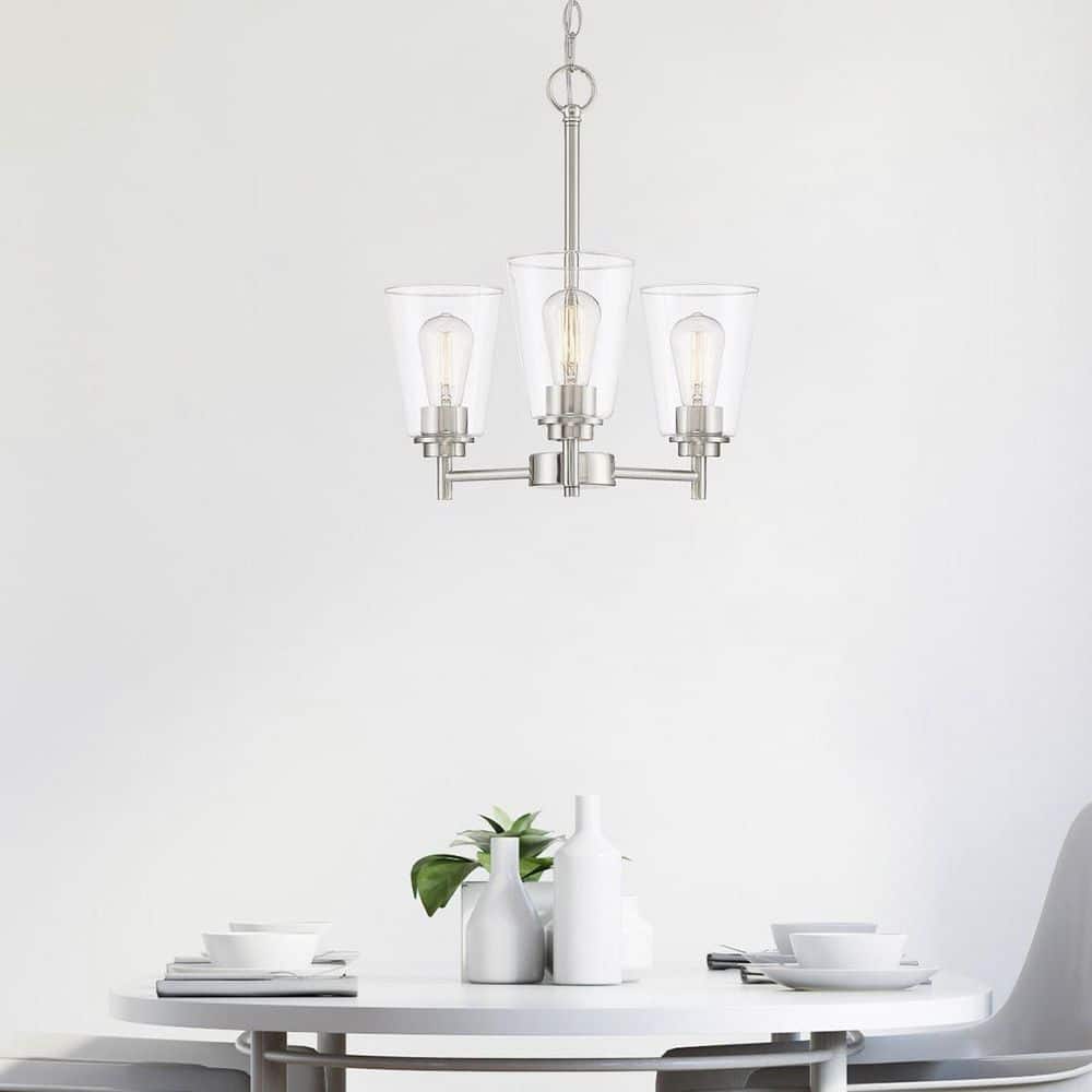 Westin 3-Light Satin Platinum Industrial Sputnik Chandelier for Dining Areas with No Bulbs Included price history on PriceWatchPro