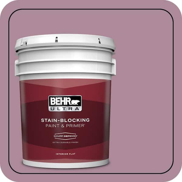 BEHR ULTRA 5 gal. #S120-5 Reserve Extra Durable Flat Interior Paint & Primer