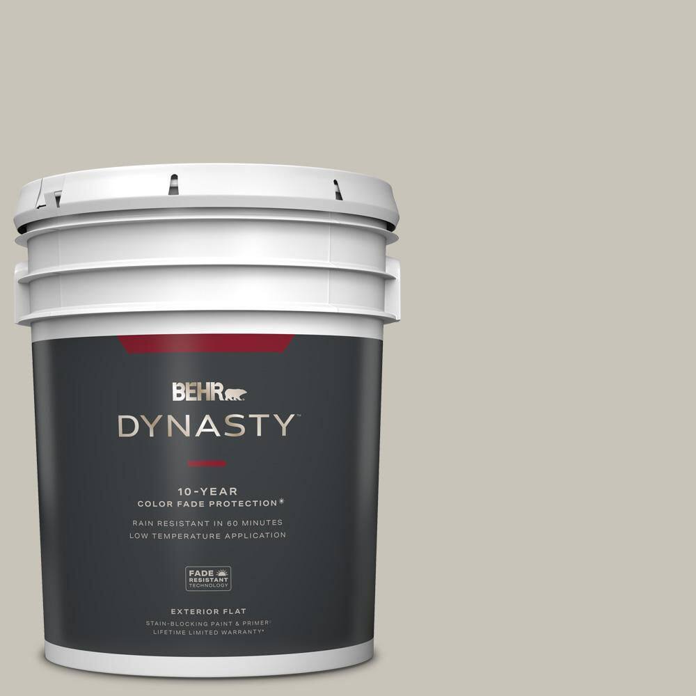 BEHR DYNASTY 5 gal. BXC59 Pavestone Flat Exterior StainBlocking