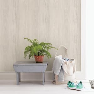 Decorline Intrepid White Textured Stripe White Wallpaper Sample