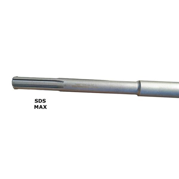 6" X 25" SDS Max Floor Scraper & Tile Removal Bit With Heavy Duty Blade