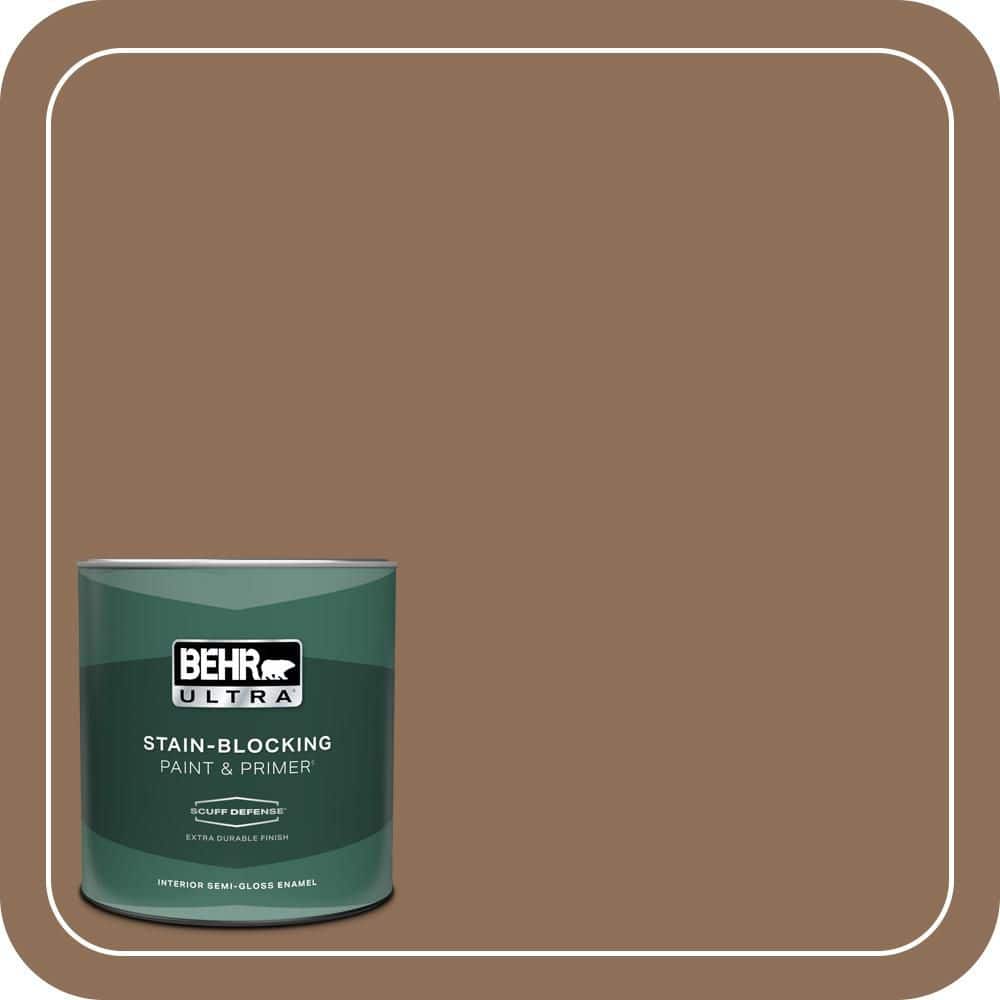1 qt. #250F-6 Pepper Spice Extra Durable Semi-Gloss Enamel Interior Paint & Primer price history on PriceWatchPro