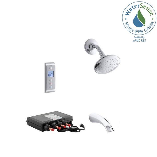 Mistos DTV Prompt Digital Single-Handle 1-Spray Tub and Shower Faucet System in Vibrant Brushed Nickel (Valve Included) Mistos DTV Prompt Digital Single-Handle 1-Spray Tub and Shower Faucet System in Vibrant Brushed Nickel (Valve Included)
