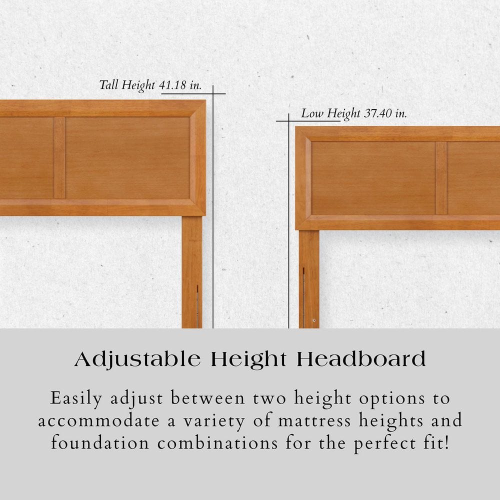 Lylah Walnut Brown Solid Wood Frame King Platform Bed with Panel Footboard and Storage Drawers - thumbnail 4