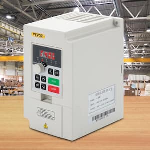 VFD 2.2KW 110-Volt 3HP, 1 or 3 Phase Input 3 Phase Output Variable Frequency Drive AC 17.5A CNC Motor Inverter Converter