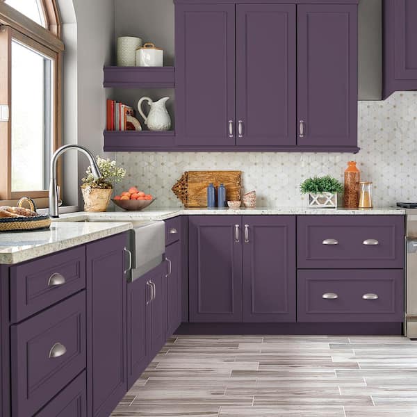 1 gal. #M100-6 Vintner Semi-Gloss Enamel Interior/Exterior Cabinet, Door & Trim Paint