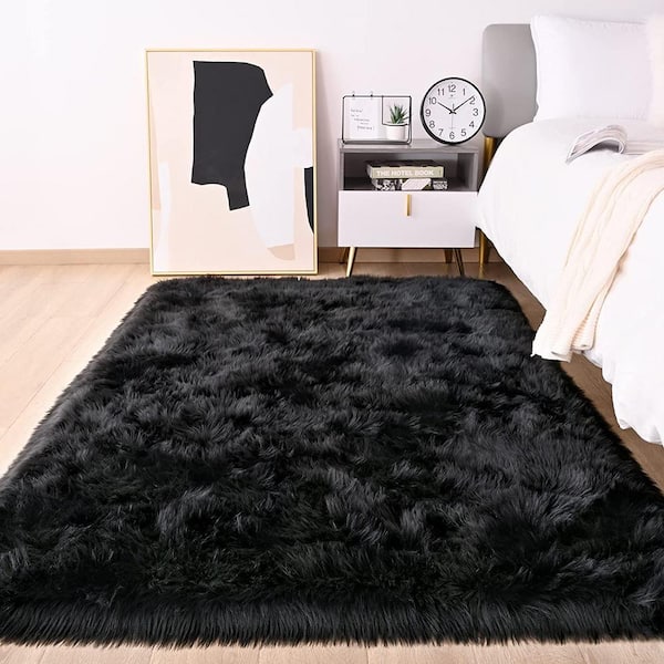 100% Genuine Silky Sheepskin Rug, 5'10x3'8