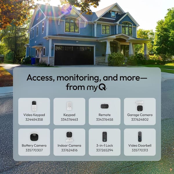 myQ Smart Garage Control with WiFi Hub