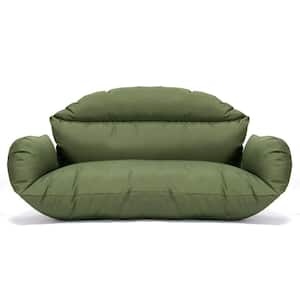 47 in. x 27 in. Outdoor Swing Cushion in Dark Green