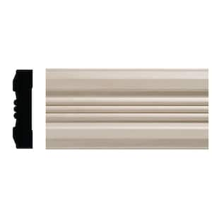 HOUSE OF FARA 3/4 in. x 4 in. x 7 ft. Oak Wood Ribbed Fluted Casing Moulding  9738 - The Home Depot