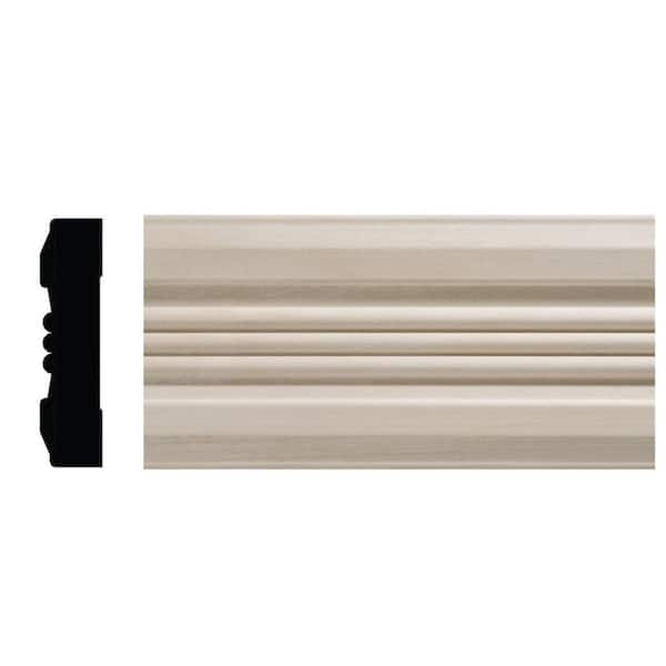 Ornamental Mouldings 3/4 in. x 3 in. x 84 in. White Hardwood