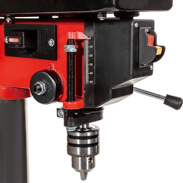 Stark 8 in. Stationary Benchtop 5-Speed Wood Workbench Drill Press Station with 1/2 Chuck Capacity