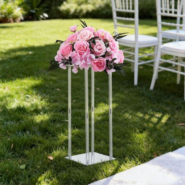 VEVOR Wedding Flower Stand, 10PCS 23.62-in. Column Flower Stand