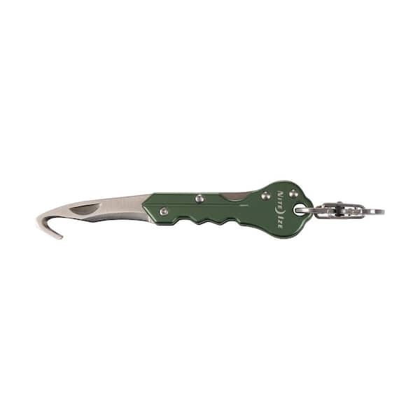 Nite Ize DoohicKey Rope Plus Twine Cutter in Olive KMTC-08-R7S1 - The Home  Depot