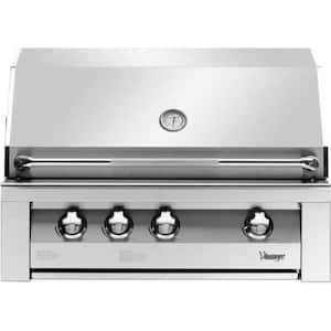 36 in. Built-In Natural Gas Grill in Stainless