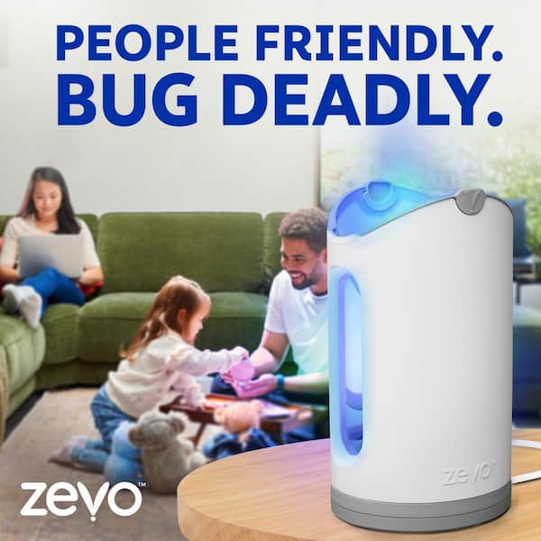 ZEVO Max Flying Insect Trap 1-Plug-in Base and 2-Refill Cartridges