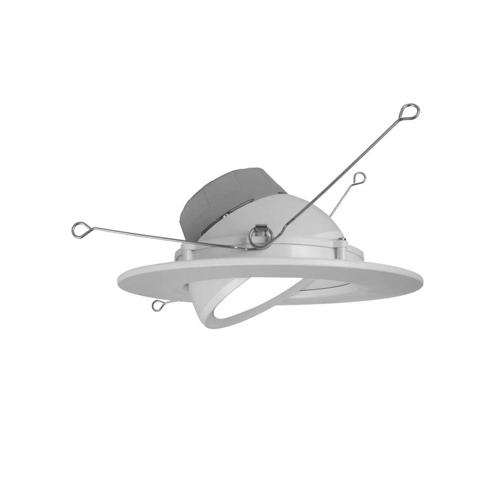 DCG Series 6 in. White Selectable Integrated LED Recessed Gimbal Trim price history on PriceWatchPro
