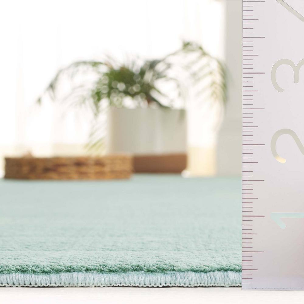Sage Hand-knotted Wool 5' x 7' Rectangular Area Rug
