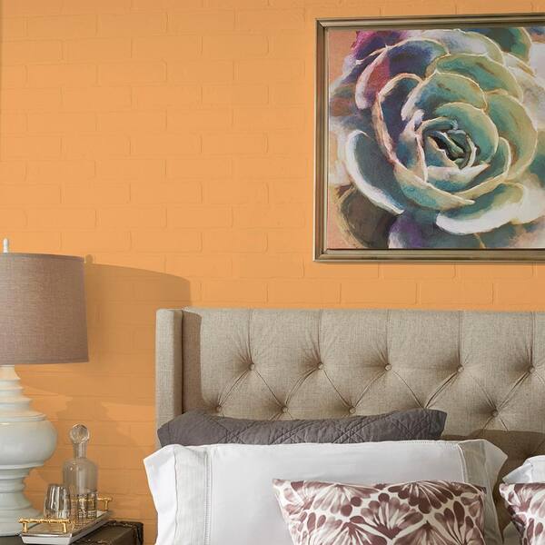 BEHR - 5 gal. #PPU6-03 Sunburst Flat Interior/Exterior Masonry, Stucco and Brick Paint