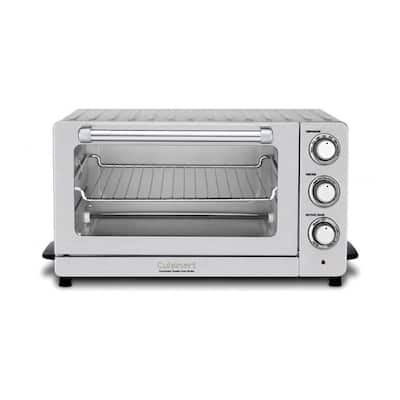 Cuisinart Deluxe 1800 W 6-Slice Stainless Steel Toaster Oven With LCD ...