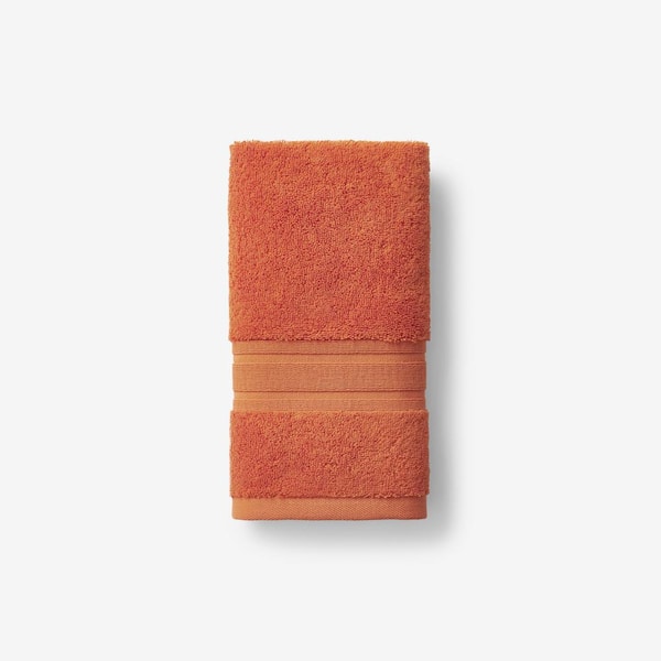 2 Sonoma Ultimate Bath Towels Hygro Cotton Technology Burnt Orange 100% Cotton 