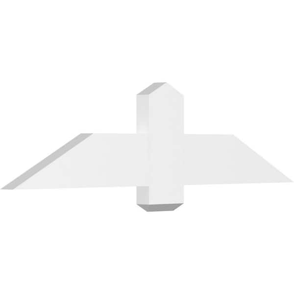 Ekena Millwork Eugene 48 in. W x 12 in. H x 2 in. D Signature Polyurethane Bracket