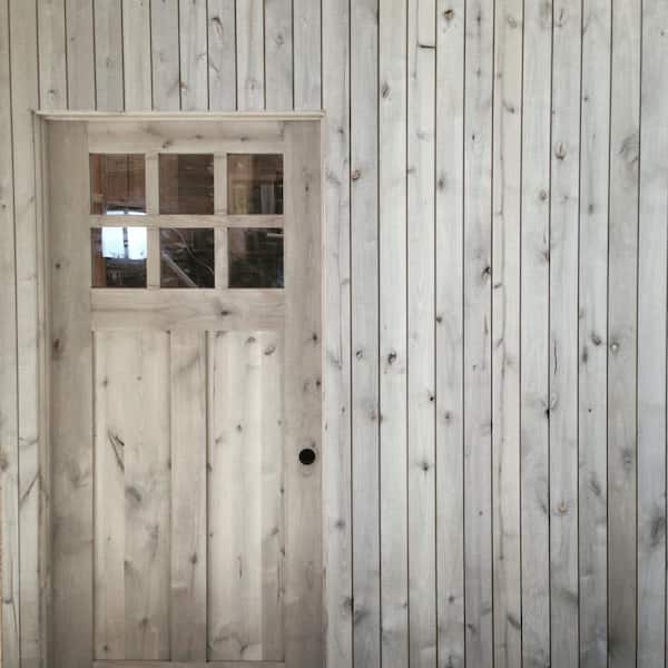 Dingewood 1 in. x 4 in. x 92 in. DriftWood Gray Alder Trim