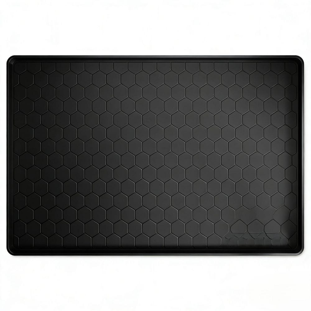 Black 22in. D x 34in. L Non-Slip Waterproof Heat Resistant Easy Clean Under Sink Mat (1 Pack) price history on PriceWatchPro