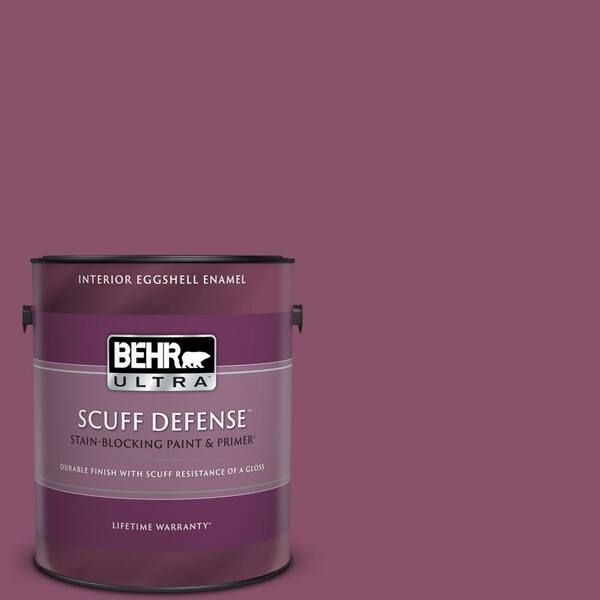 BEHR ULTRA 1 gal. #M120-7 Raspberry Crush Extra Durable Eggshell Enamel Interior Paint & Primer