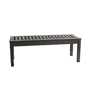 Aspen Wood Outdoor Backless Bench