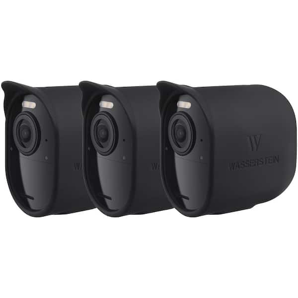 Wasserstein Protective Silicone Skins with Sunroof for Arlo Ultra (3-Pack)