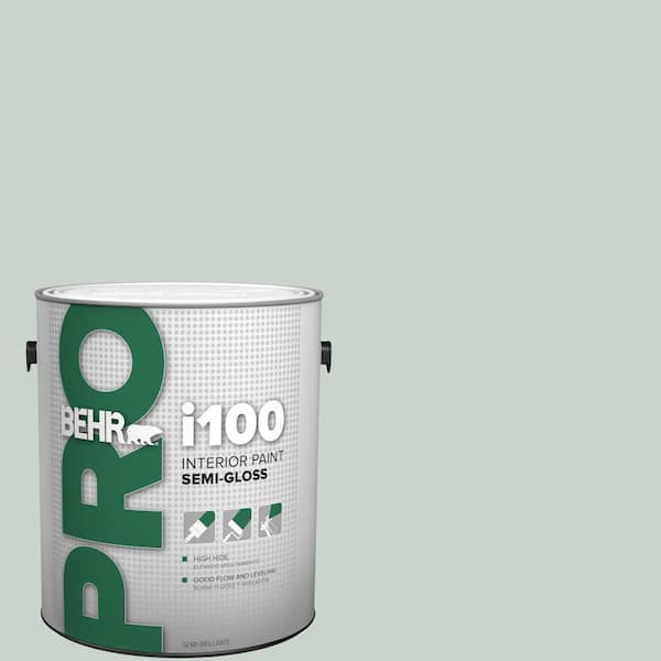 BEHR PRO 1 gal. #460E-2 Valley Mist Semi-Gloss Interior Paint