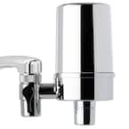 DF2 Series 500 Gal. Faucet Mount Water Filtration System, BPA Free, Chrome Finish