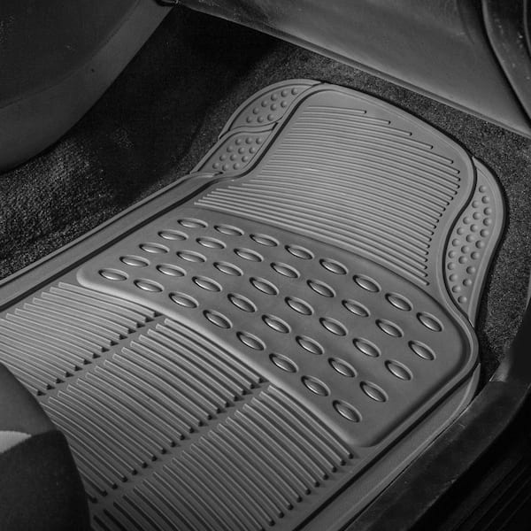 FH Group Gray Oversized Liners Full Coverage Trimmable Floor Mats -  Universal Fit for Cars, SUVs, Vans and Trucks - Full Set DMF11326GRAY - The  Home Depot