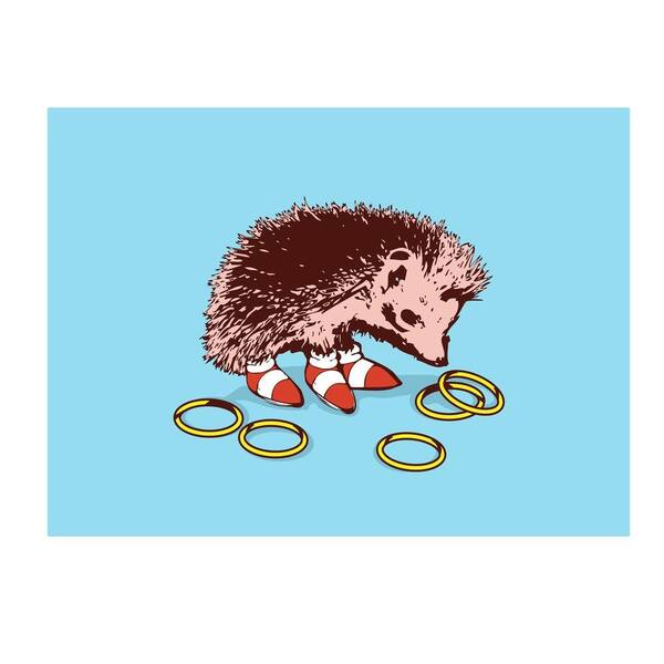 Trademark Fine Art 14 in. x 19 in. The Fastest Canvas Art